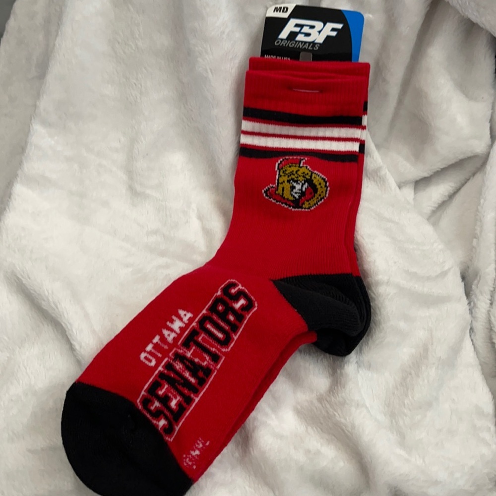 New M Ottawa Senators socks